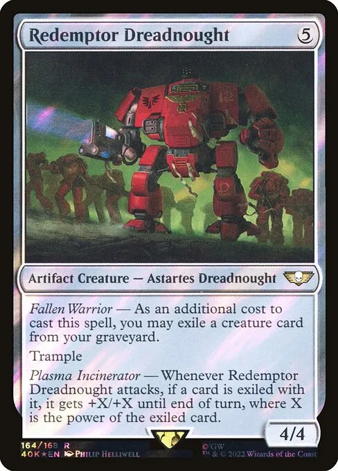 Redemptor Dreadnought · Warhammer 40,000 Commander 164★/617