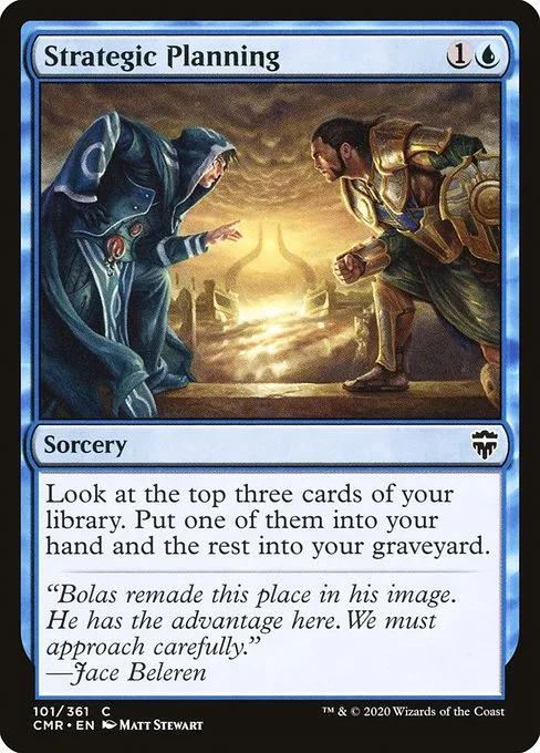 Strategic Planning · Commander Legends 101/718