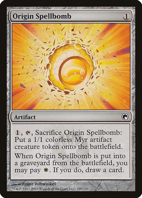 Origin Spellbomb · Scars of Mirrodin 189/249