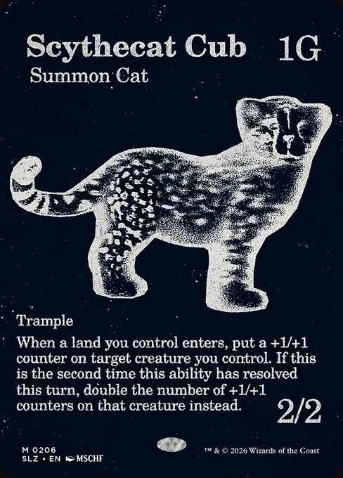 Scythecat Cub · The Zeta Set 206/21