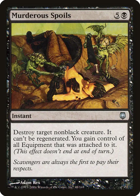 Murderous Spoils · Darksteel 48/165