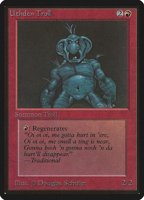 Uthden Troll · Limited Edition Beta 181/302