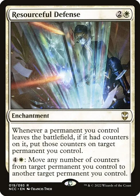 Resourceful Defense · New Capenna Commander 19/447