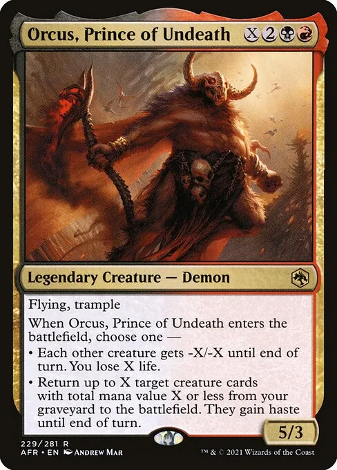 Orcus, Prince of Undeath · Adventures in the Forgotten Realms 229/424