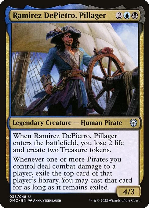 Ramirez DePietro, Pillager · Dominaria United Commander 38/240
