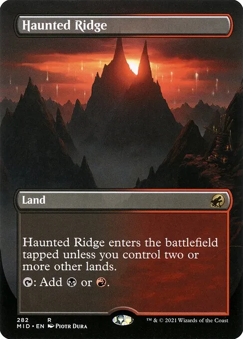 Haunted Ridge · Innistrad: Midnight Hunt 282/399