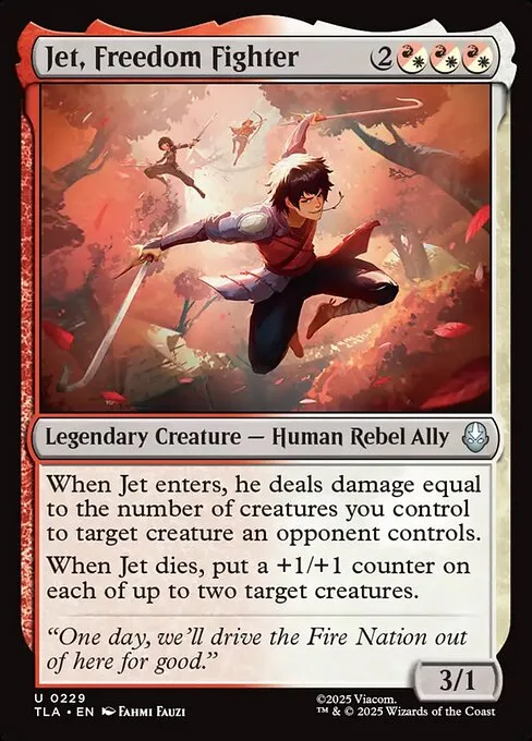 Jet, Freedom Fighter · Avatar: The Last Airbender 229/394
