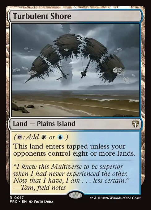 Turbulent Shore · Reality Fracture Commander 17/2
