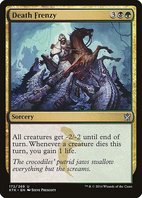 Death Frenzy · Khans of Tarkir 172/293