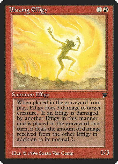Blazing Effigy · Legends 134/310