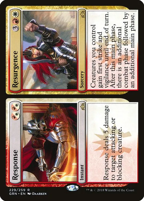Response // Resurgence · Guilds of Ravnica 229/273
