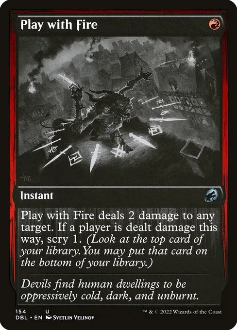 Play with Fire · Innistrad: Double Feature 154/535