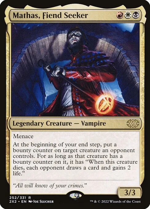 Mathas, Fiend Seeker · Double Masters 2022 252/579