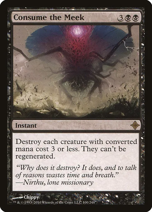 Consume the Meek · Rise of the Eldrazi 100/248