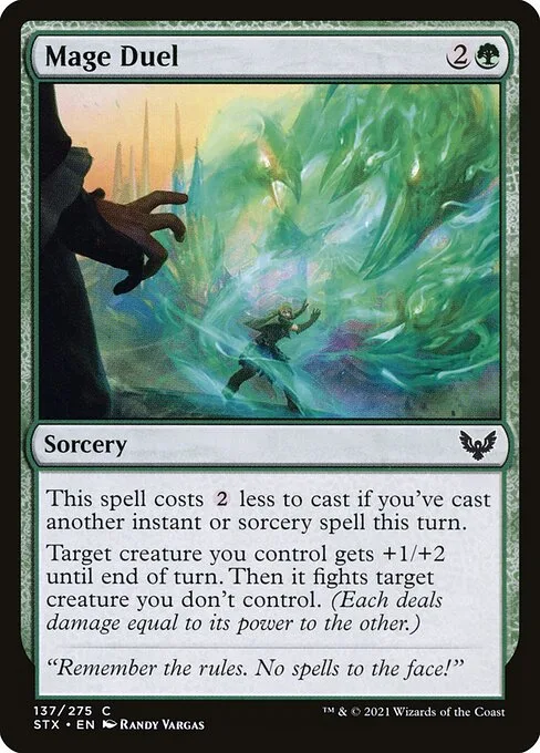 Mage Duel · Strixhaven: School of Mages 137/393