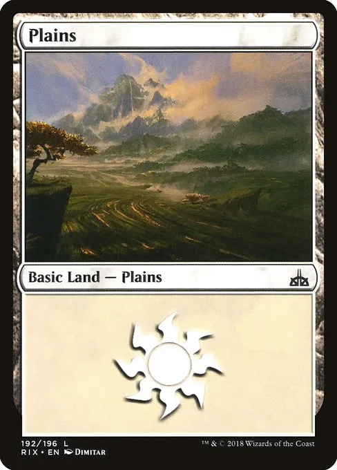Plains · Rivals of Ixalan 192/205