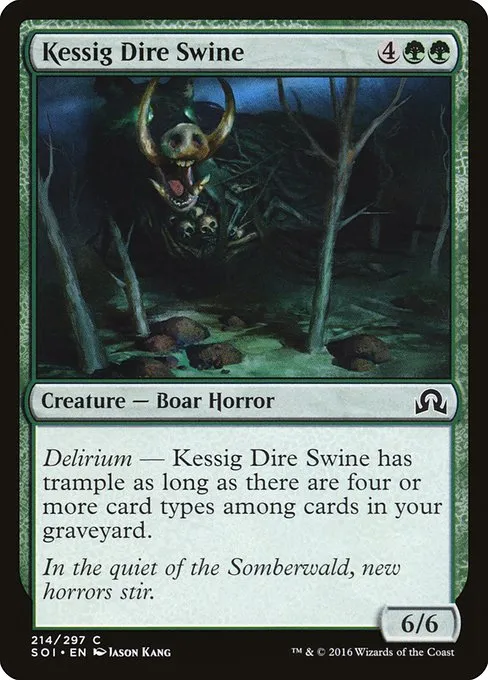 Kessig Dire Swine · Shadows over Innistrad 214/302
