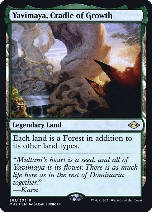 Yavimaya, Cradle of Growth · Modern Horizons 2 Promos 261s/86
