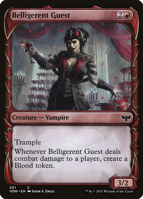 Belligerent Guest · Innistrad: Crimson Vow 301/423