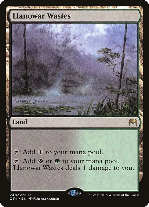 Llanowar Wastes · Magic Origins 248/288