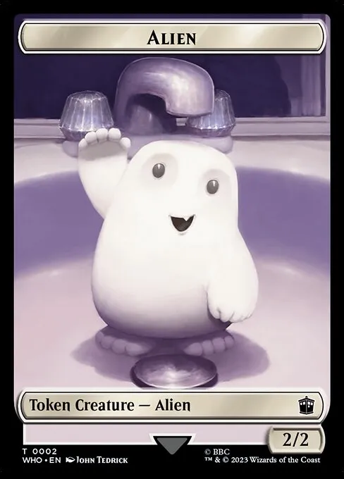 Alien · Doctor Who Tokens 2/64