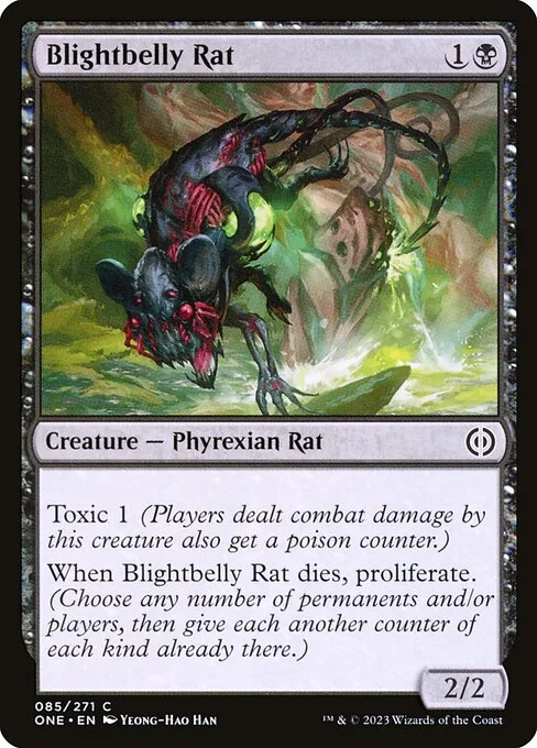 Blightbelly Rat · Phyrexia: All Will Be One 85/479