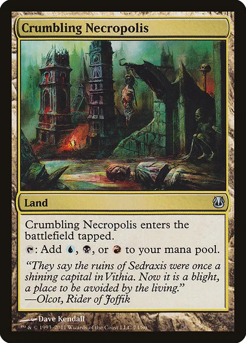 Crumbling Necropolis · Duel Decks: Ajani vs. Nicol Bolas 74/80