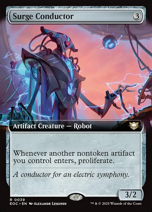 Surge Conductor · Edge of Eternities Commander 39/191