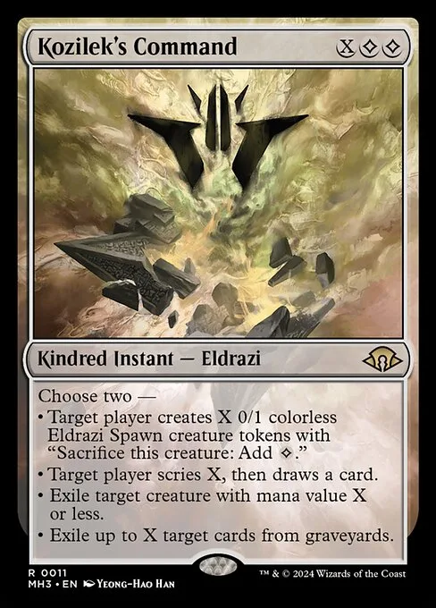 Kozilek's Command · Modern Horizons 3 11/528