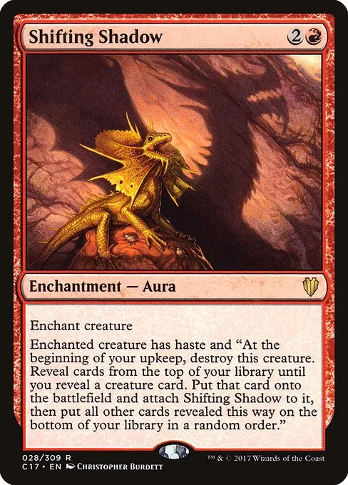 Shifting Shadow · Commander 2017 28/309