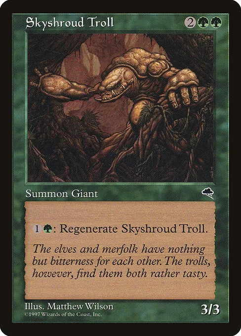 Skyshroud Troll · Tempest 257/350