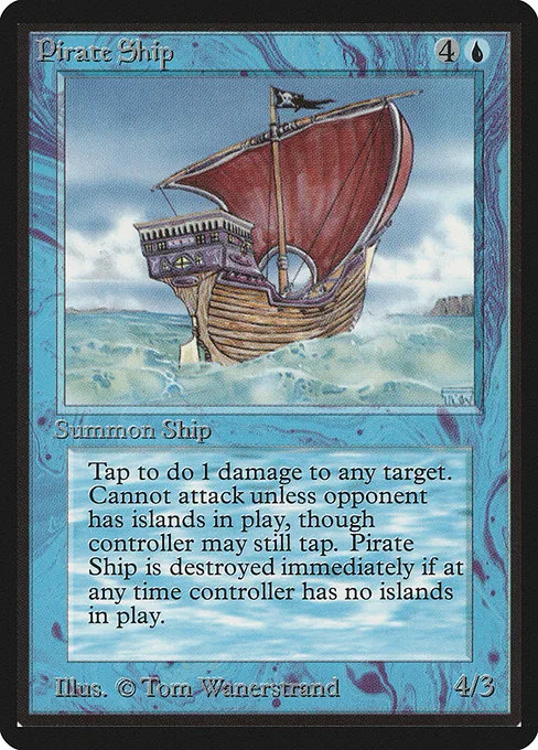 Pirate Ship · Limited Edition Beta 71/302