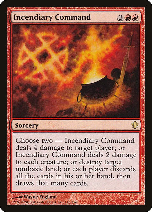 Incendiary Command · Commander 2013 113/356
