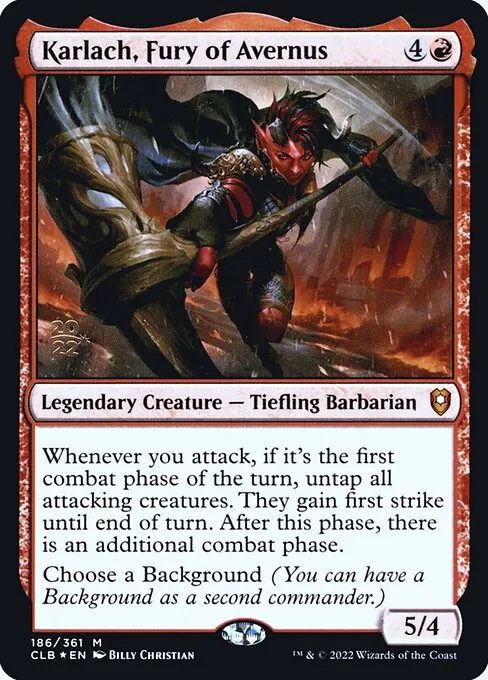Karlach, Fury of Avernus · Battle for Baldur's Gate Promos 186s/104