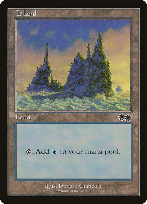 Island · Urza's Saga 337/357