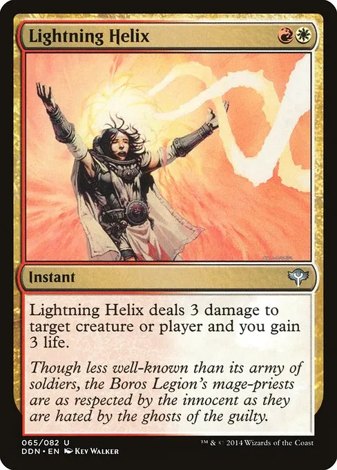 Lightning Helix · Duel Decks: Speed vs. Cunning 65/82