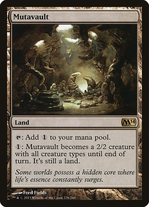 Mutavault · Magic 2014 228/249
