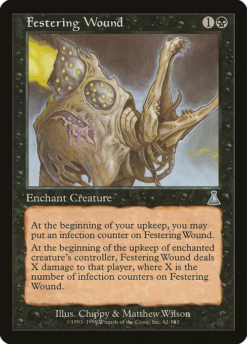 Festering Wound · Urza's Destiny 61/143