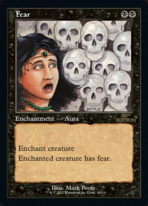 Fear · 30th Anniversary Edition 402/594