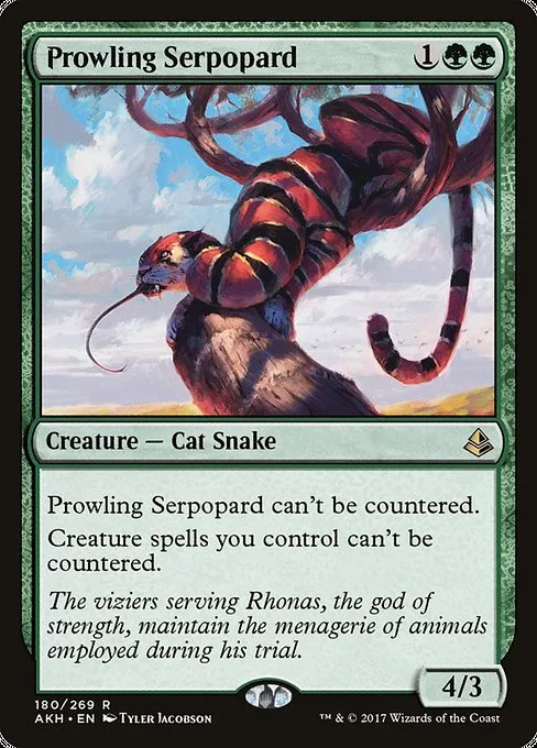 Prowling Serpopard · Amonkhet 180/287
