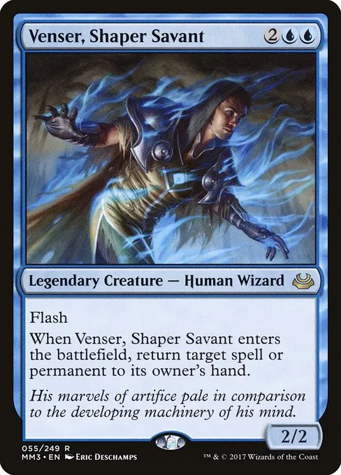 Venser, Shaper Savant · Modern Masters 2017 55/249