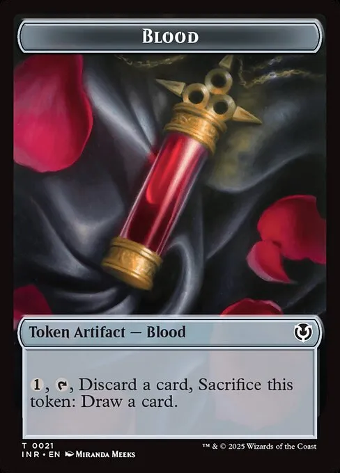 Blood · Innistrad Remastered Tokens 21/27