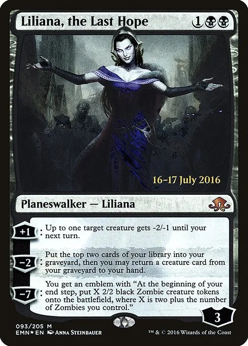 Liliana, the Last Hope · Eldritch Moon Promos 93s/77