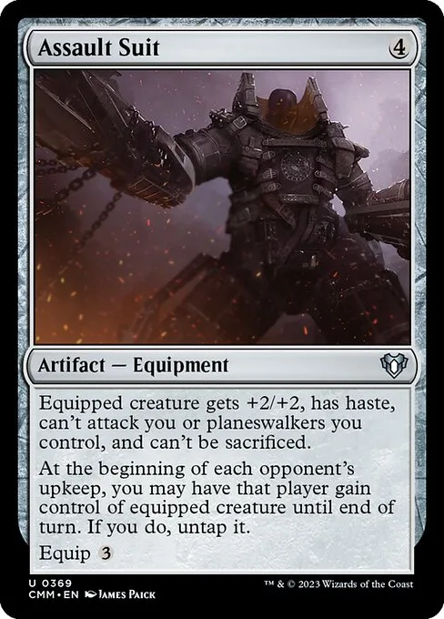 Assault Suit · Commander Masters 369/1067