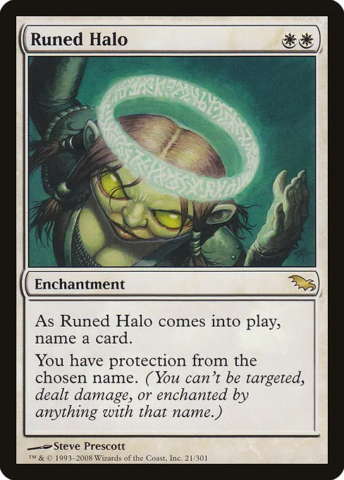 Runed Halo · Shadowmoor 21/302