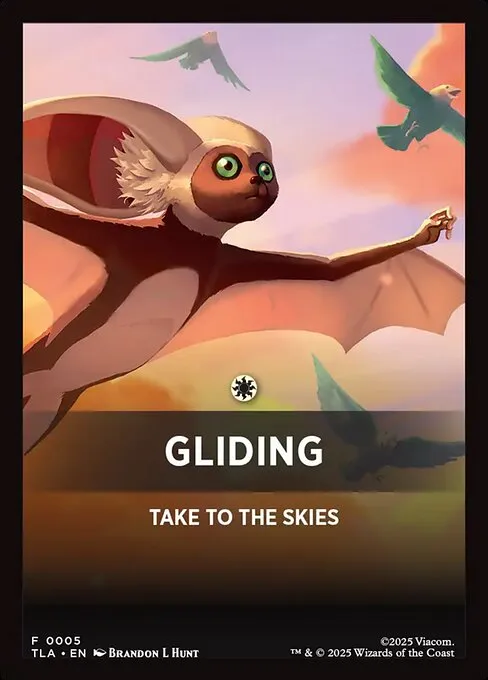 Gliding · Avatar: The Last Airbender Jumpstart Front Cards 5/46