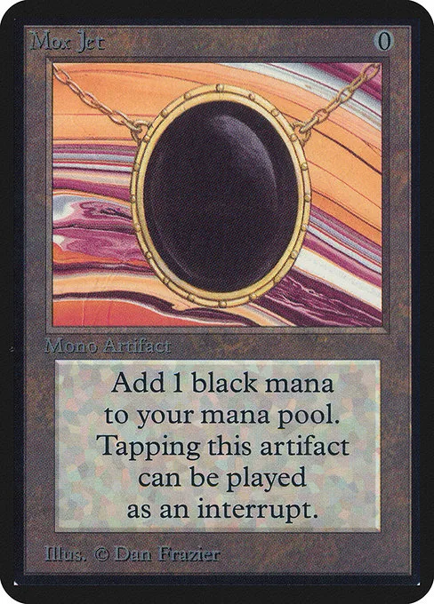 Mox Jet · Limited Edition Alpha 262/295