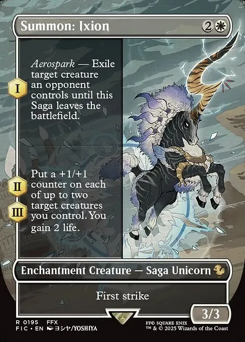 Summon: Ixion · Final Fantasy Commander 195/486