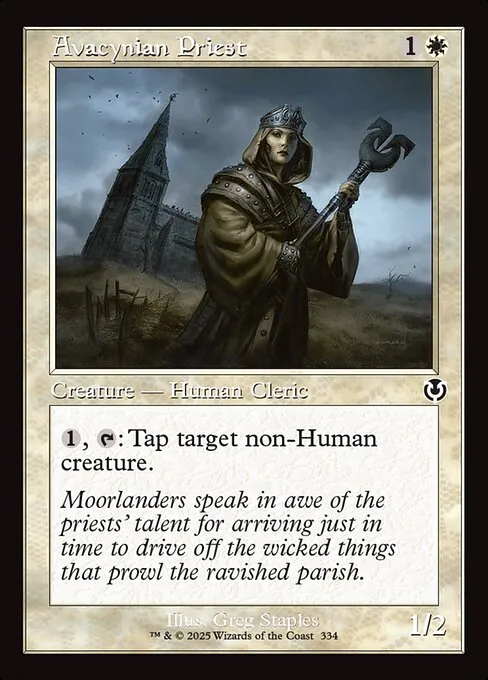 Avacynian Priest · Innistrad Remastered 334/495