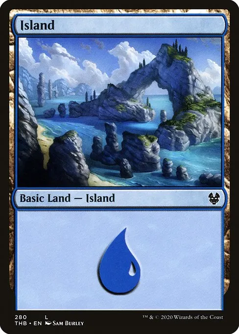 Island · Theros Beyond Death 280/358